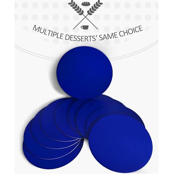 QIQEE Food-Grade Cardboard Cake Plates - 40 PACK!! 🎂🎂 - Picture 7 of 8